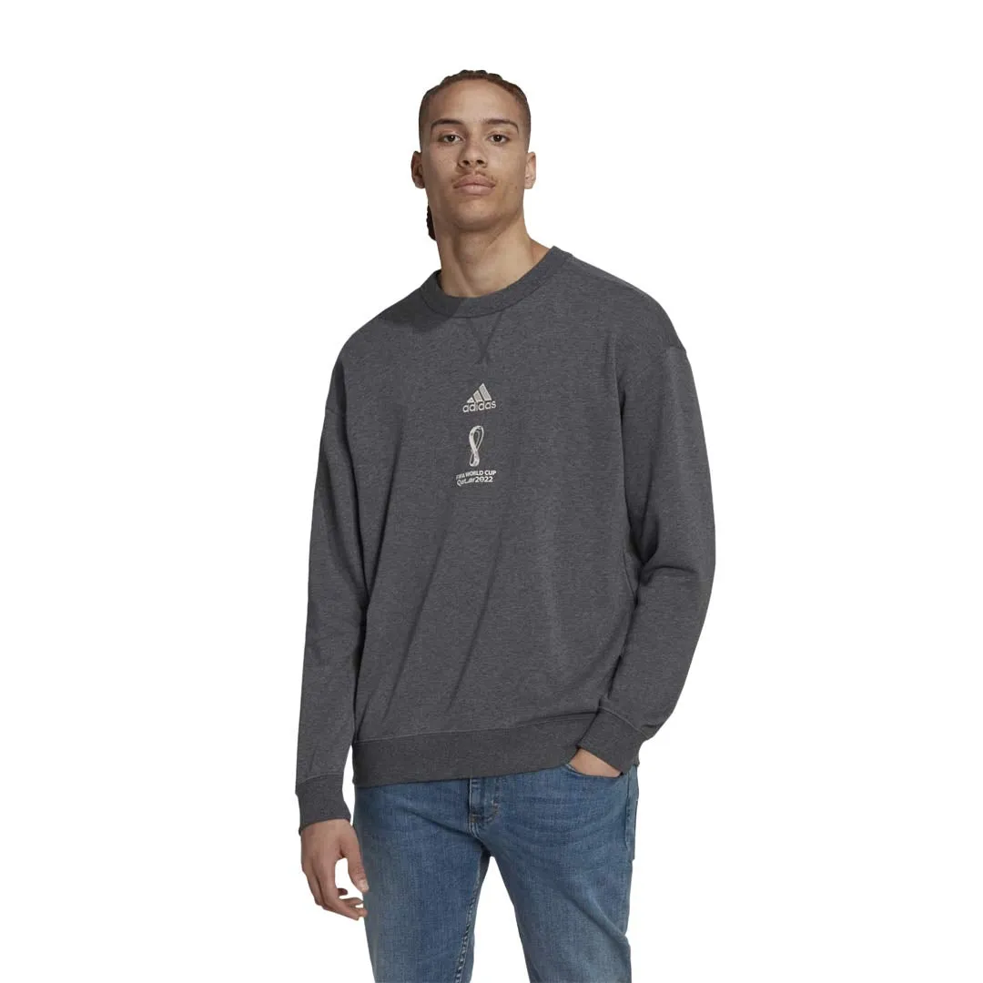 adidas - Men's FIFA World Cup 22 Official Emblem Sweatshirt (HD6390)