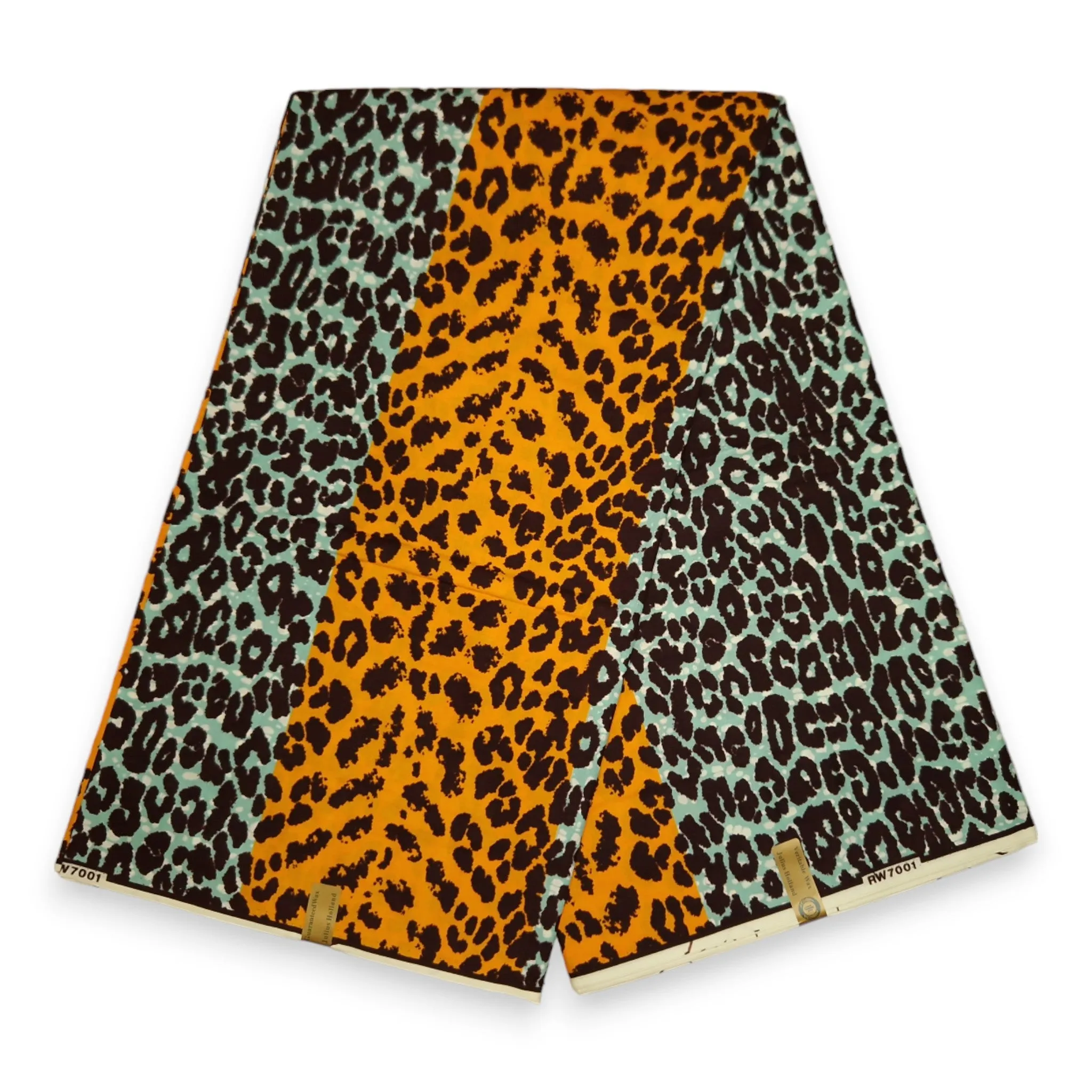 African Wax print fabric - Leopard