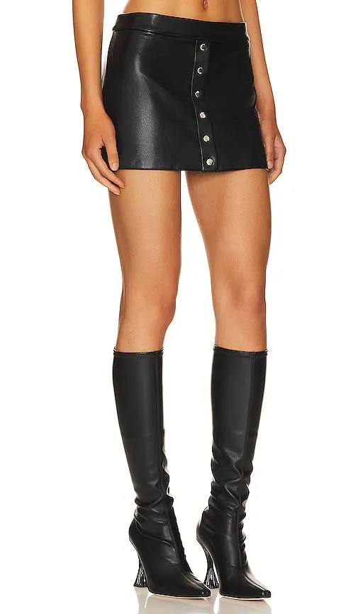 Amanda Uprichard Eunice Skort in Black