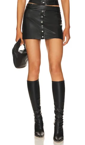 Amanda Uprichard Eunice Skort in Black