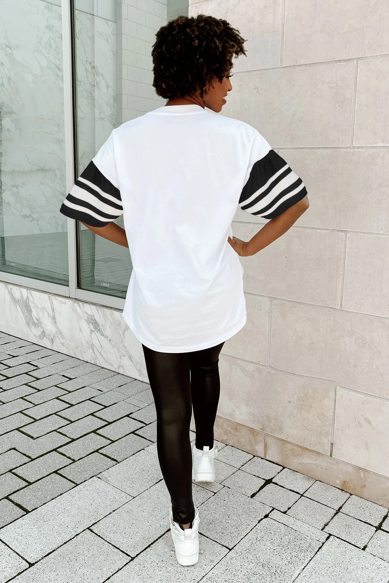 ARIZONA STATE SUN DEVILS STARTING LINEUP VINTAGE LOOK SHORT SLEEVE SPORTS STRIPE RAGLAN TEE