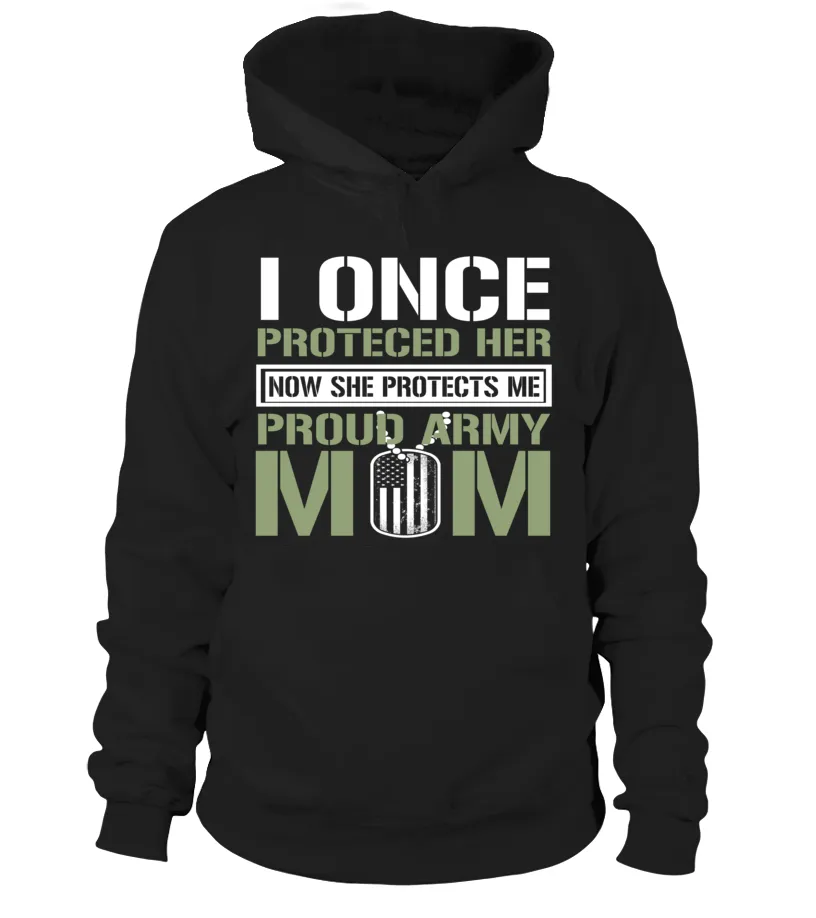 Army Mom Protects Daughter T-shirts