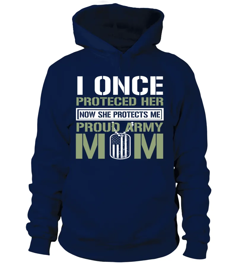 Army Mom Protects Daughter T-shirts