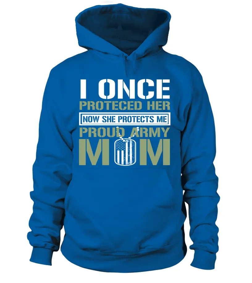 Army Mom Protects Daughter T-shirts