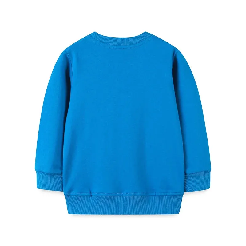 Baby Boy 2-7T Rocket Space Sweatshirt Tops