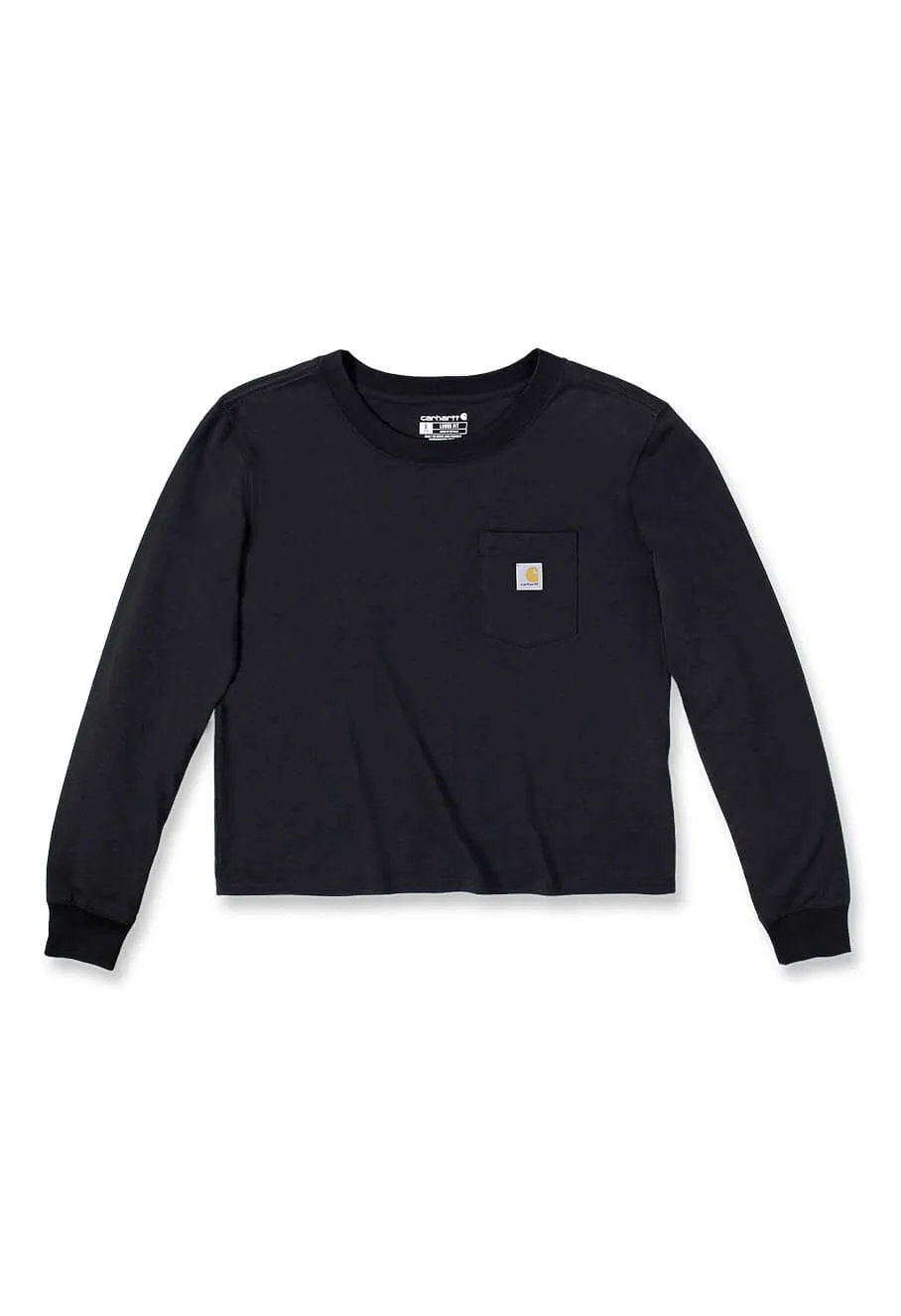Carhartt&#x20;Work&#x20;T-shirt&#x20;Long&#x20;Sleeve&#x20;Women&#x20;106121&#x20;-&#x20;Black