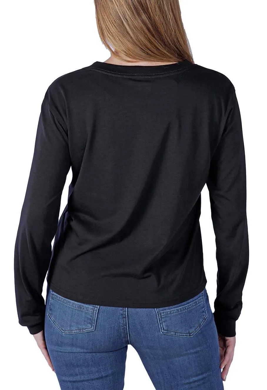 Carhartt&#x20;Work&#x20;T-shirt&#x20;Long&#x20;Sleeve&#x20;Women&#x20;106121&#x20;-&#x20;Black