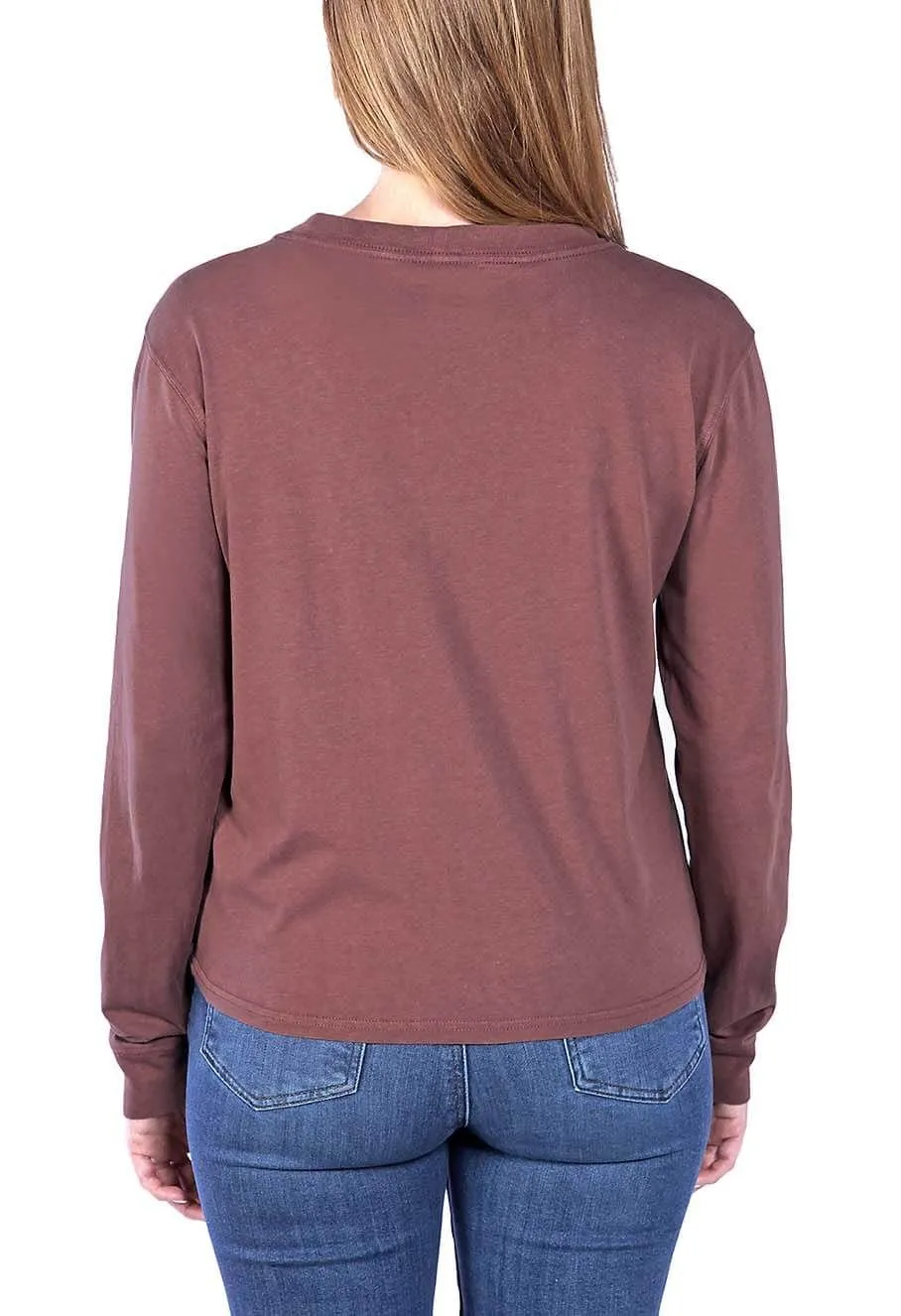 Carhartt&#x20;Work&#x20;T-shirt&#x20;Long&#x20;Sleeve&#x20;Women&#x20;106121&#x20;-&#x20;Sable