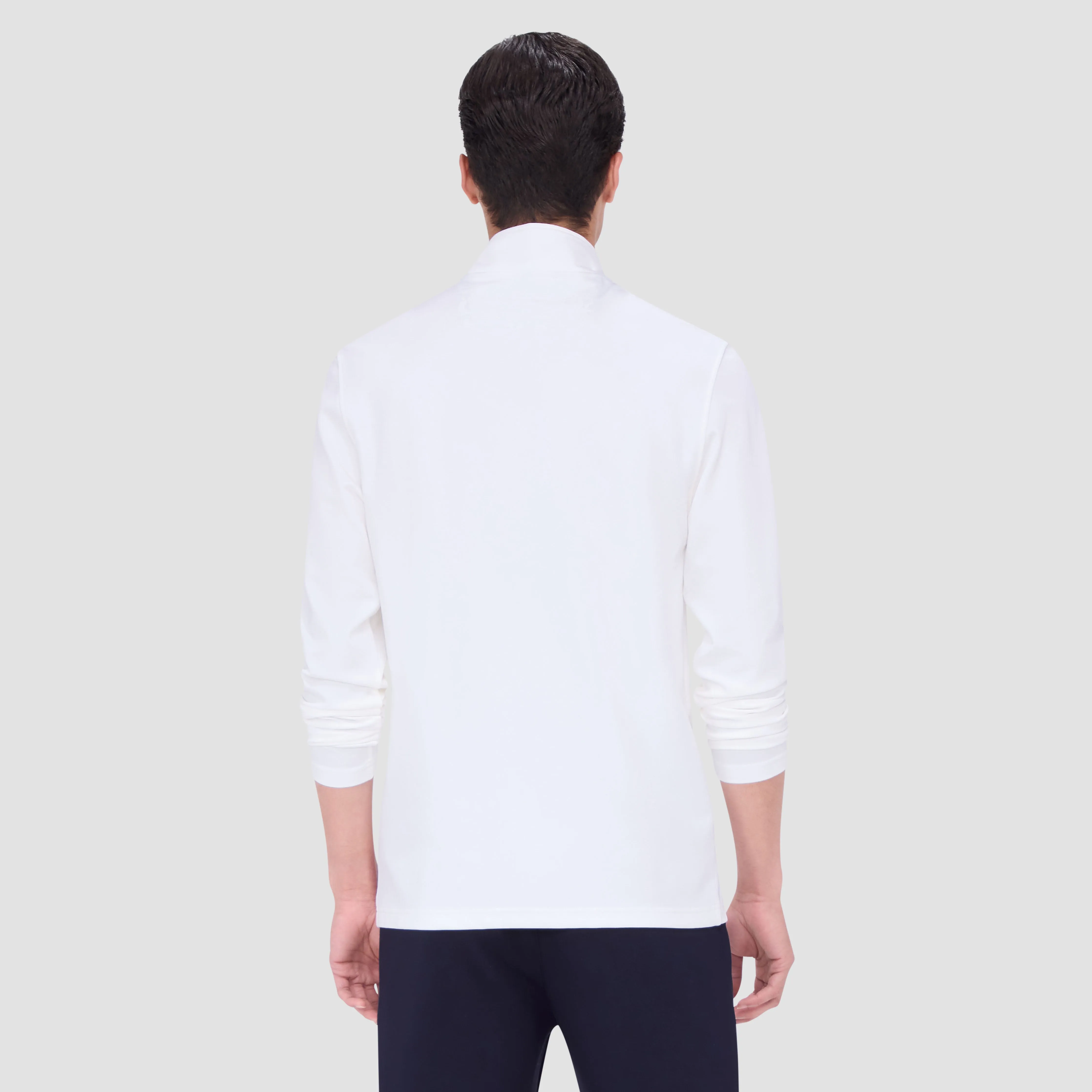 Contrast Performance Quarter-Zip Pullover