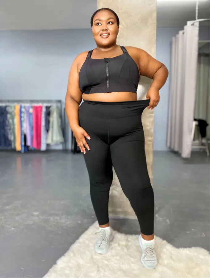 CURVE ACTIVE LEGGINGS - BLACK