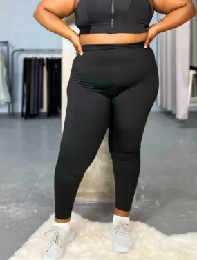CURVE ACTIVE LEGGINGS - BLACK