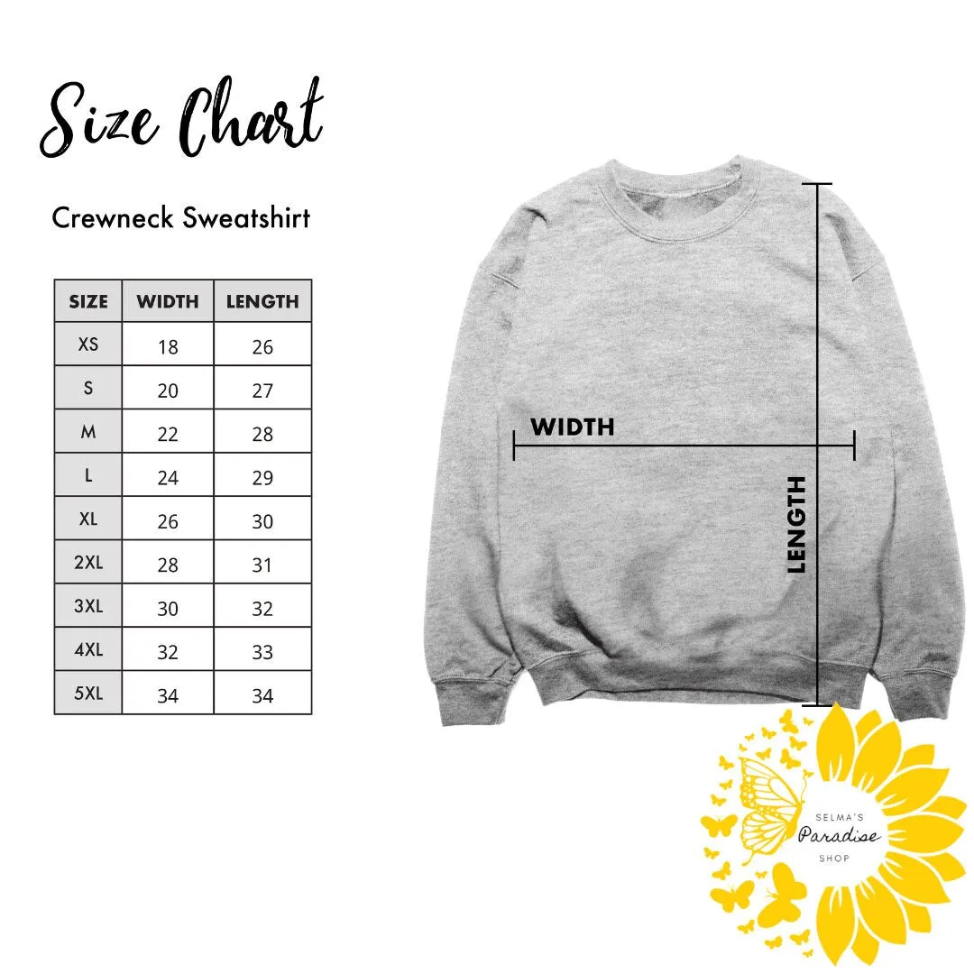 Design Embroidery Sweatshirt, Personalized Sweatshirt, Trendy Sweatshirt, Crew neck Sweatshirt,  Unisex Sweatshirt, Unisex Gift, Embroidered