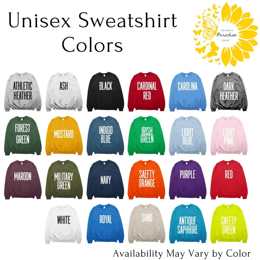 Design Embroidery Sweatshirt, Personalized Sweatshirt, Trendy Sweatshirt, Crew neck Sweatshirt,  Unisex Sweatshirt, Unisex Gift, Embroidered