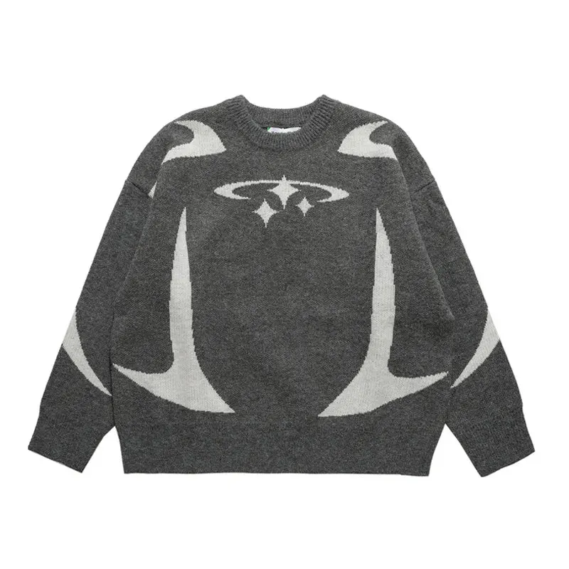 GRAPHIC SWEATER  'STARS'