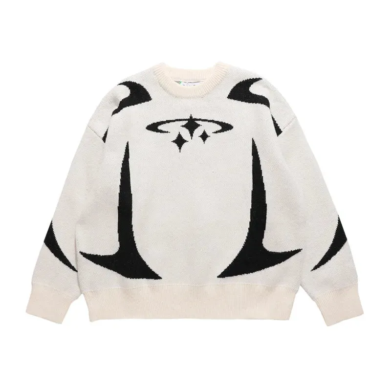 GRAPHIC SWEATER  'STARS'