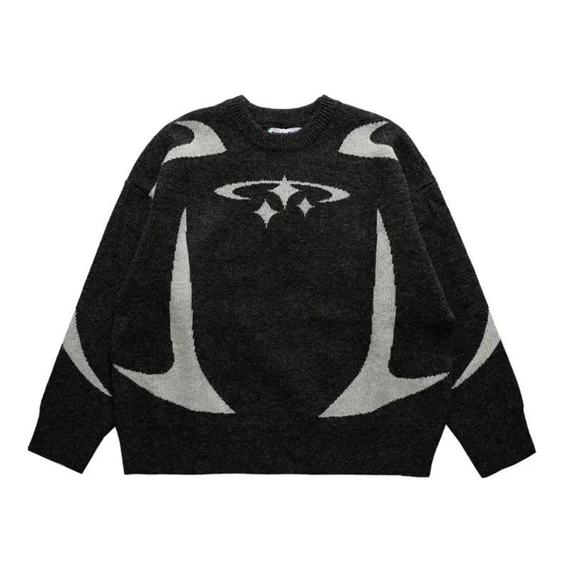 GRAPHIC SWEATER  'STARS'