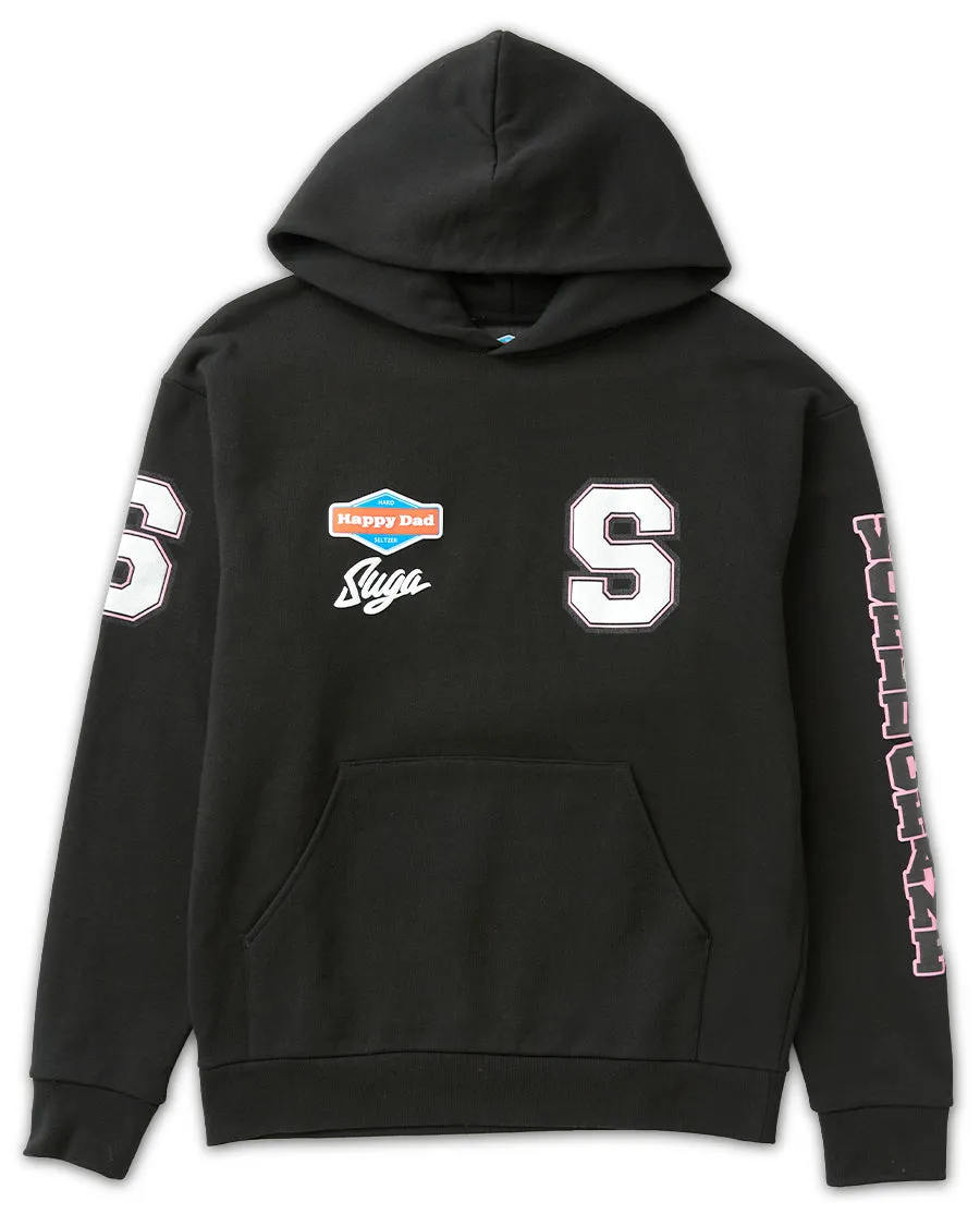 Limited Edition Happy Dad x Suga Sean Letterman Hoodie - Stylish & Comfortable