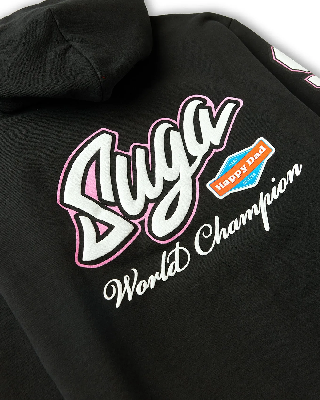 Limited Edition Happy Dad x Suga Sean Letterman Hoodie - Stylish & Comfortable