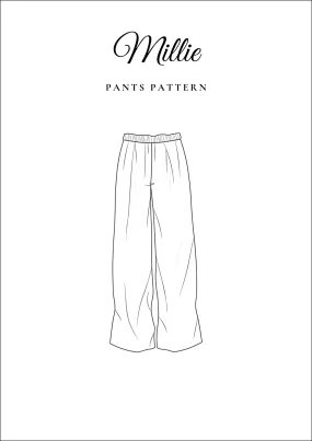Linen Pants Sewing Pattern [Millie Pants]