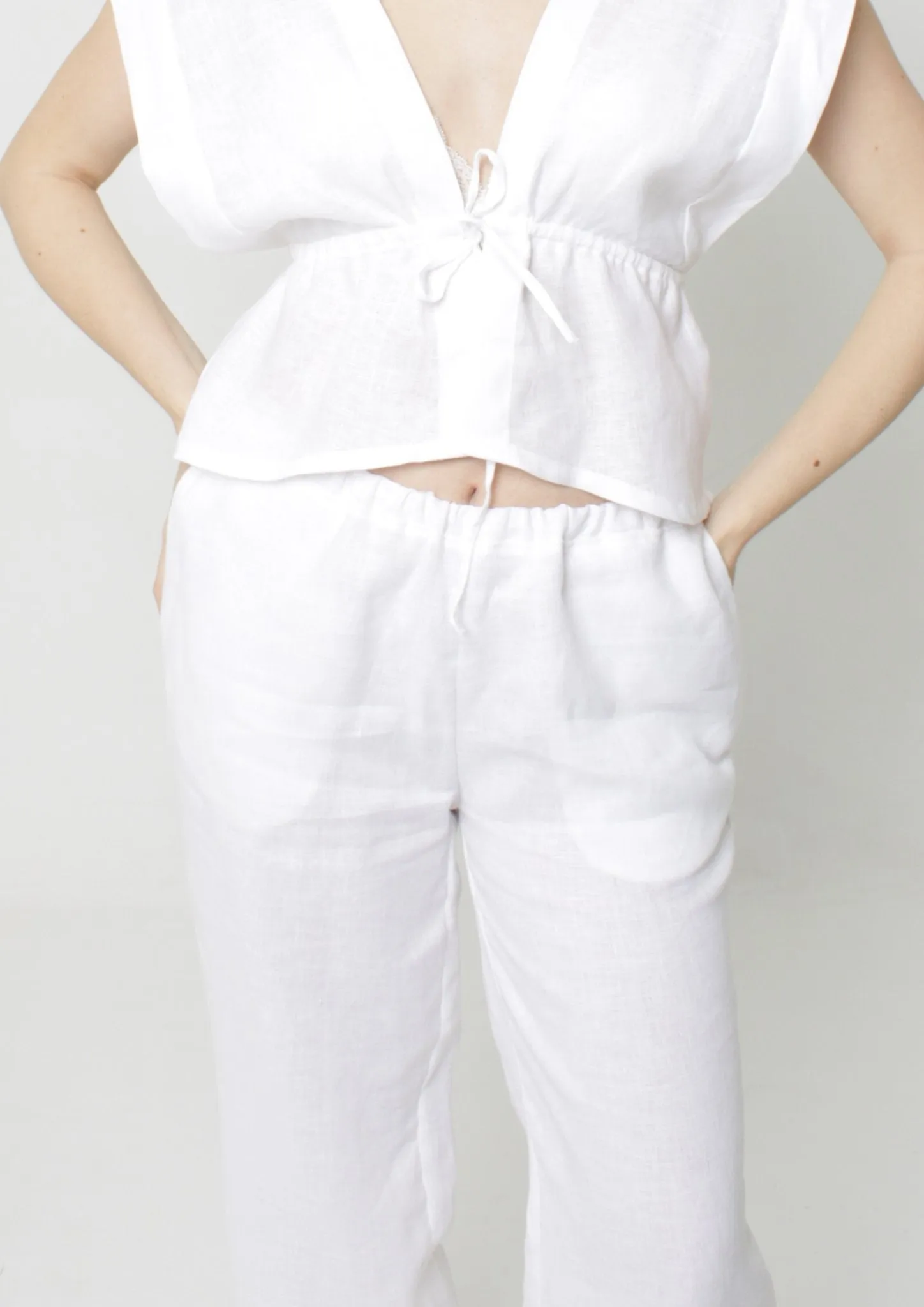 Linen Pants Sewing Pattern [Millie Pants]