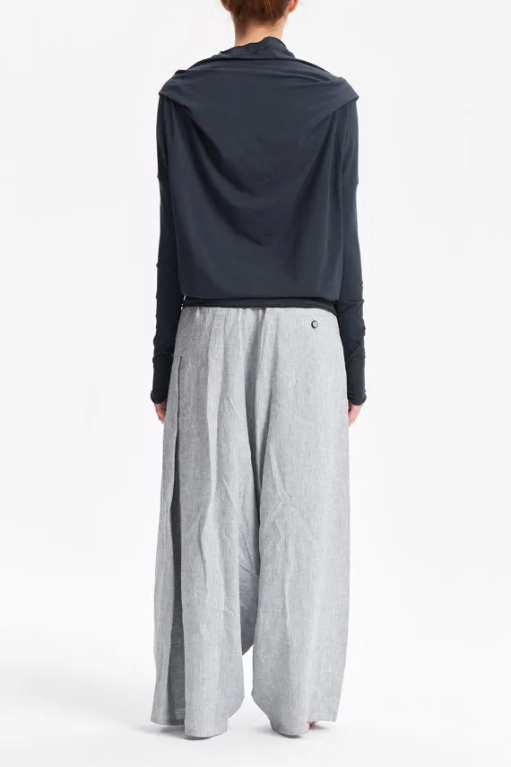 Long Sleeve Classic Top Black
