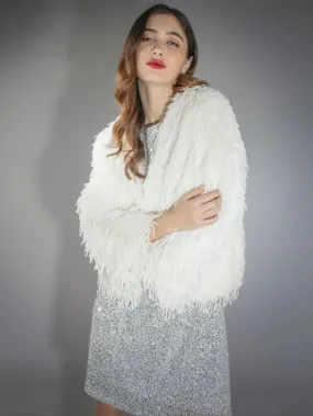 Marmot Fur Jacket Cream