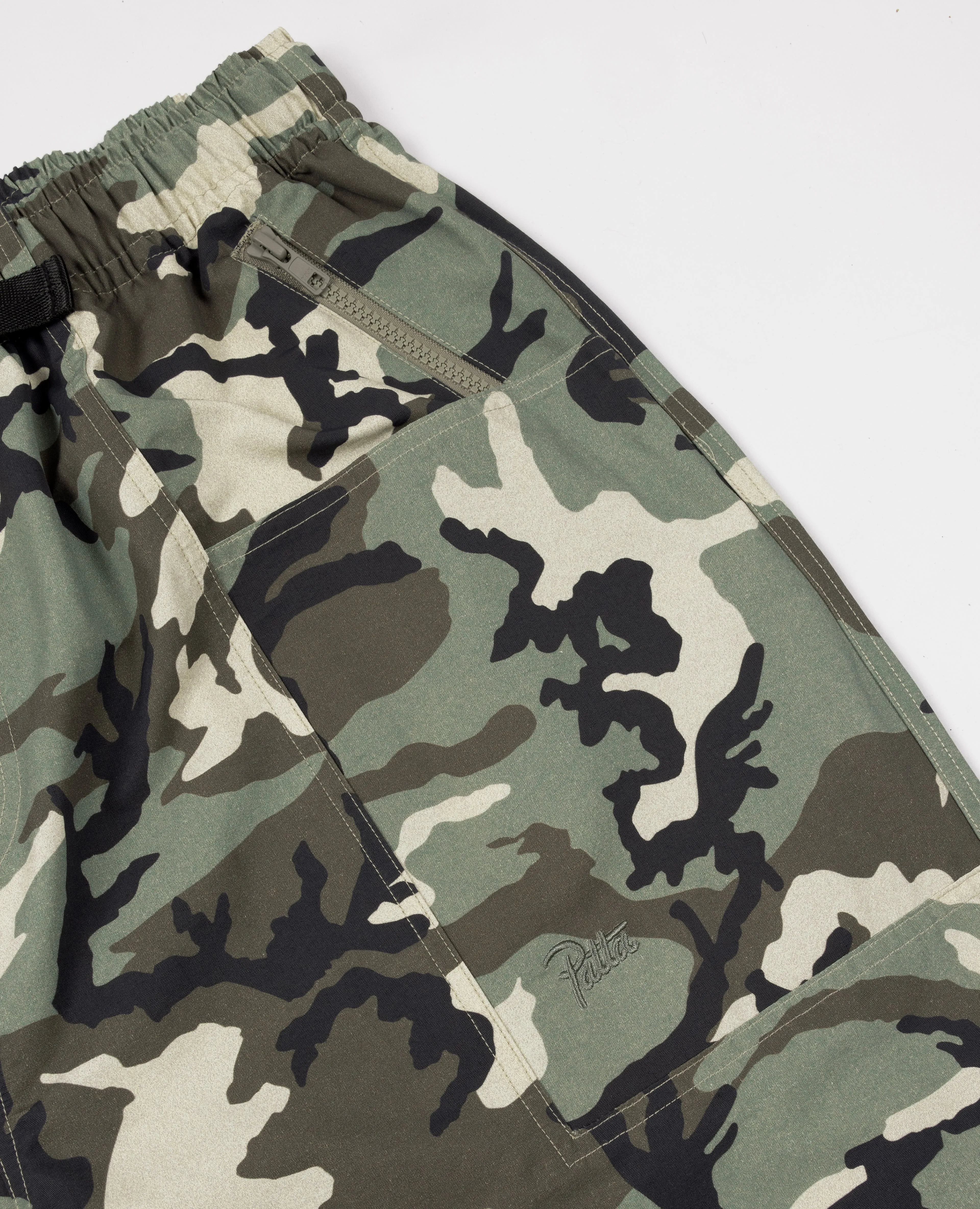 Patta Camo Belted Tactical Chino (Multi/Woodland Camo)
