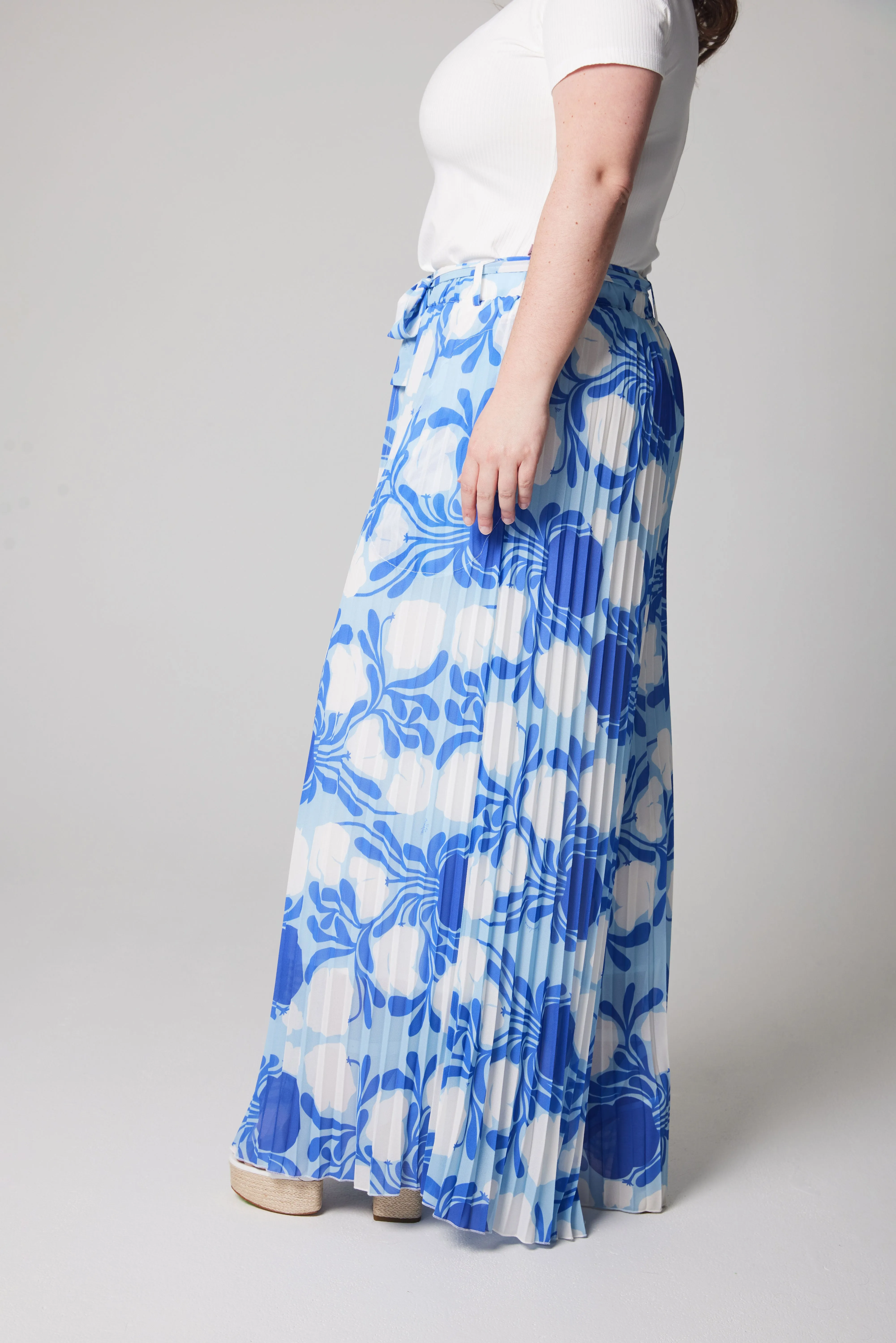 Pleated Palazzo Pant - Sofia Daskalaki X Katrin Leblond