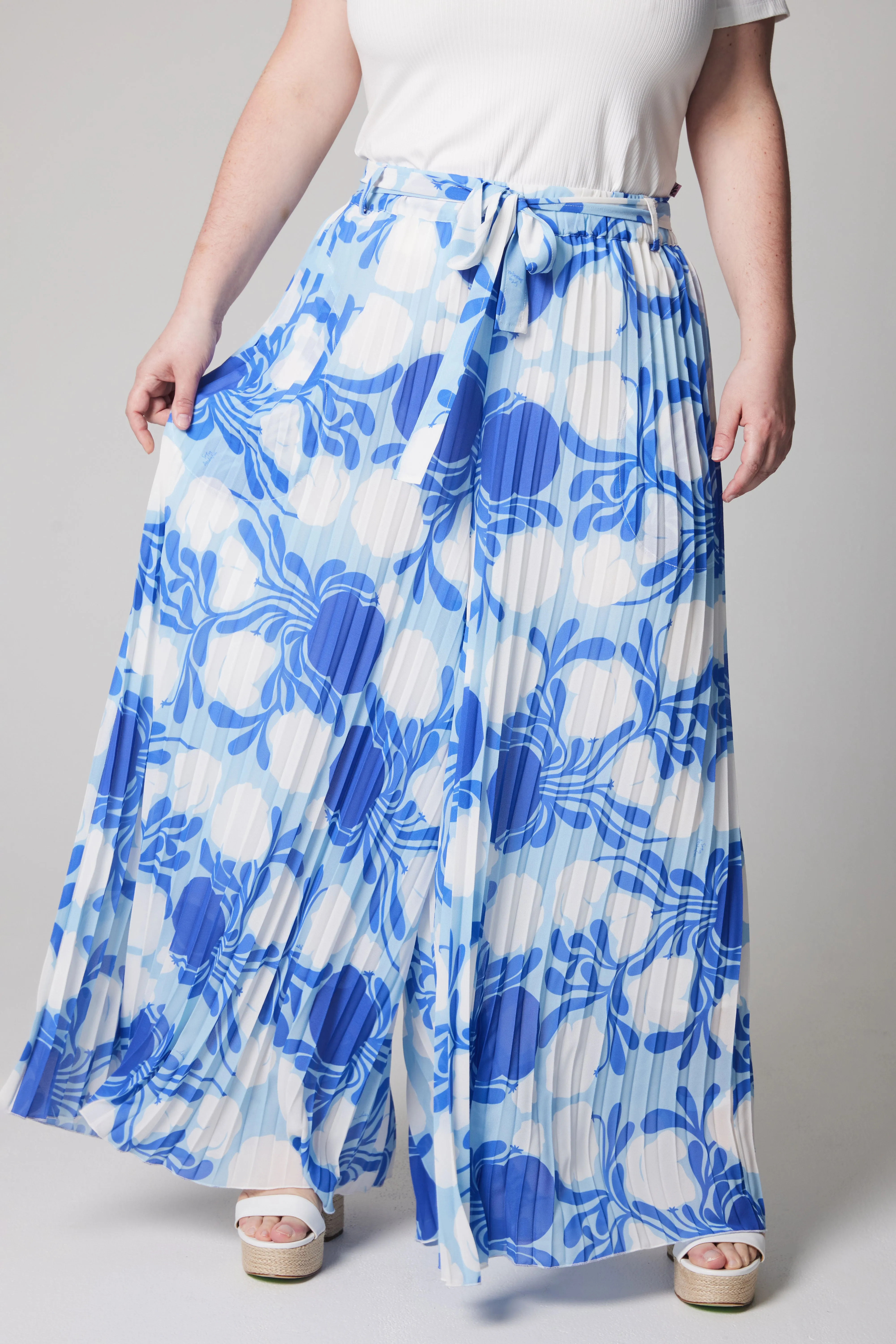 Pleated Palazzo Pant - Sofia Daskalaki X Katrin Leblond