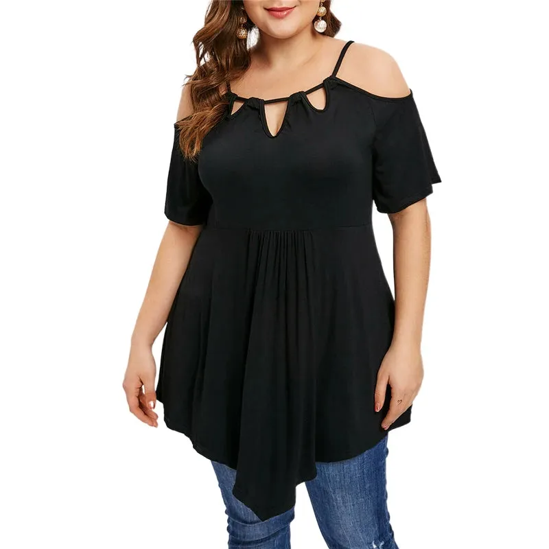 Plus Size Loose Streetwear Top 3XL-5XL