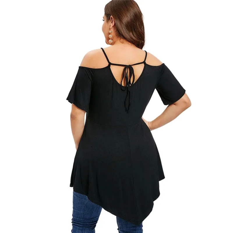 Plus Size Loose Streetwear Top 3XL-5XL