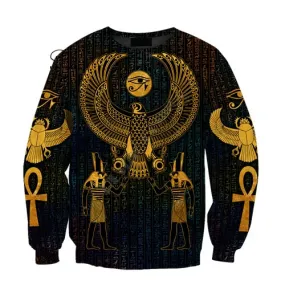 Printed Sports Men's Casual Pullover Zipper Sweater