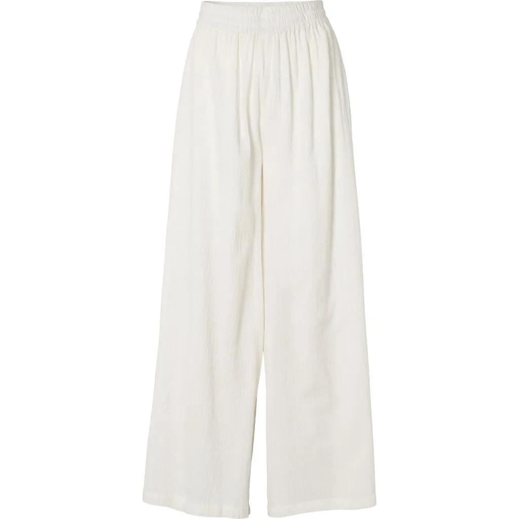 Simone Loose Pants - Whisper White