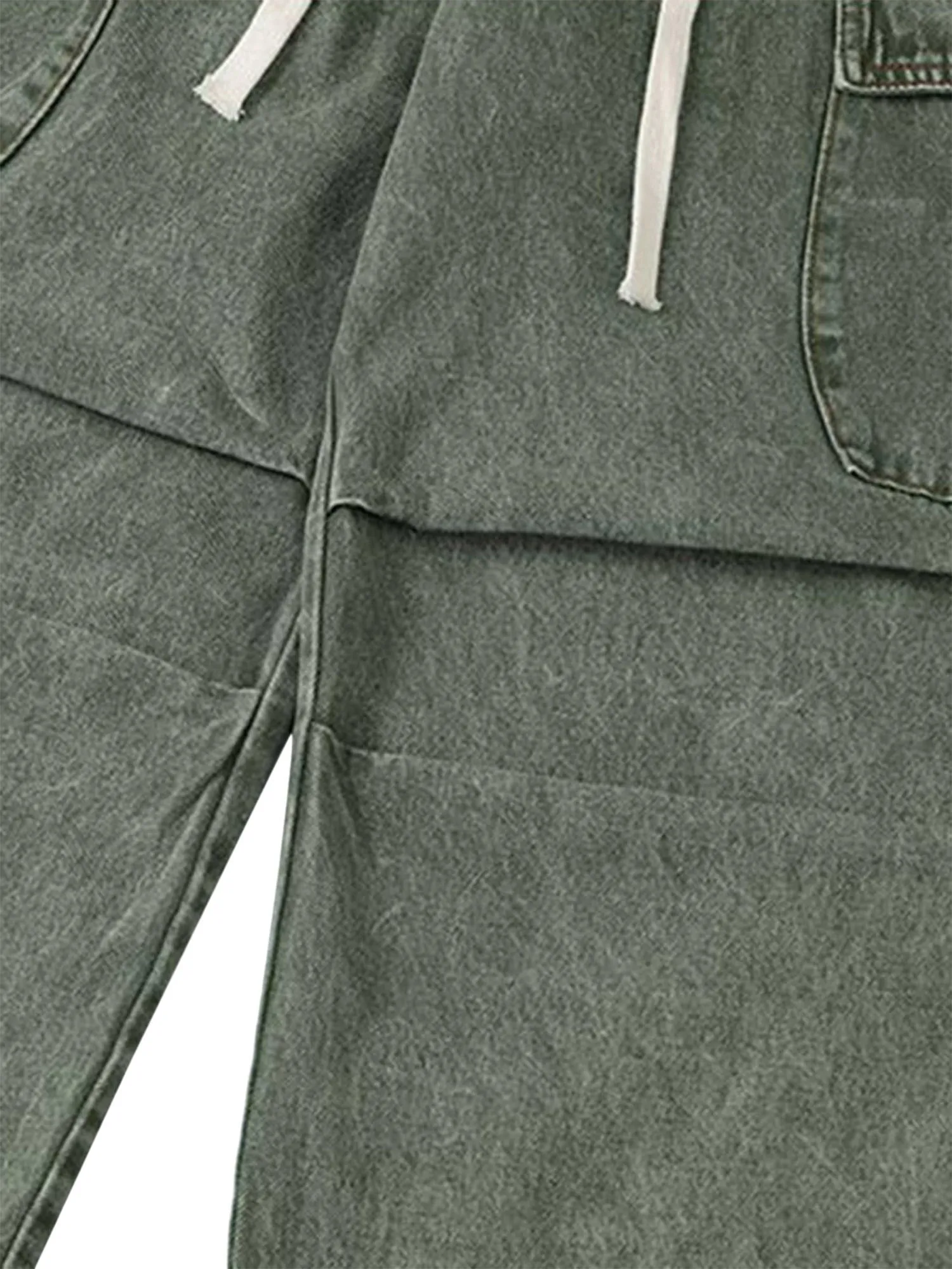 Sneakerhill Loose Straight Casual Work Pants - 2037
