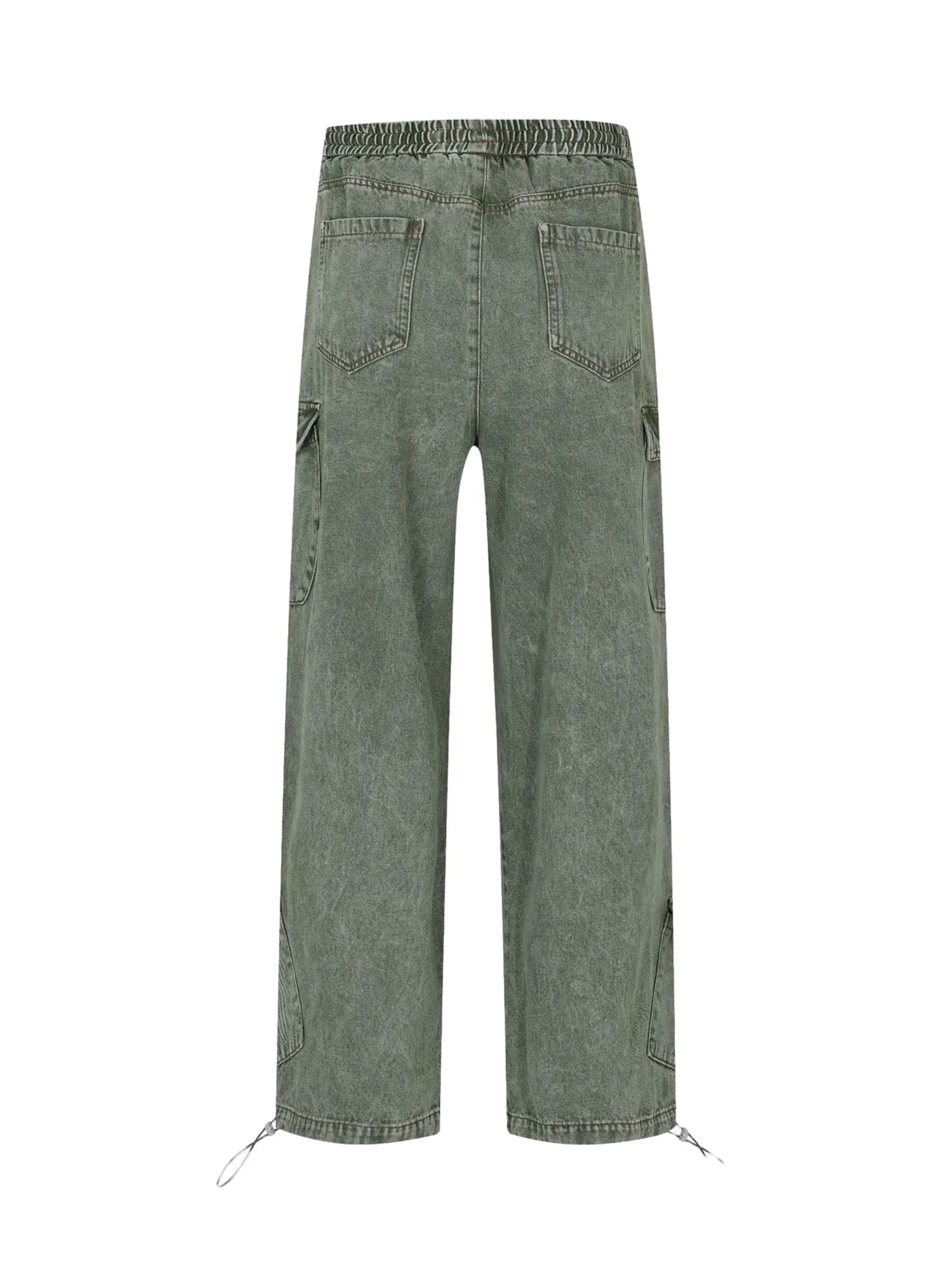 Sneakerhill Loose Straight Casual Work Pants - 2037