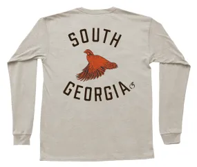 South Georgia Topo Quail Long Sleeve Pocket Tee
