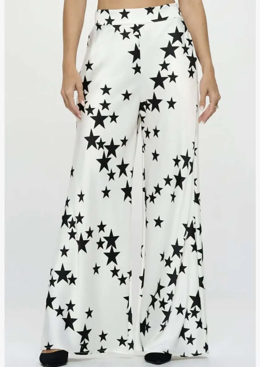 Star Quality Stretch Satin Pant CLEARANCE FINAL SALE