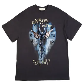 The Unavowed Men's On The Move Over Size T-Shirt- Grey The Unavowed Men's On The Move Over Size T-Shirt- Grey