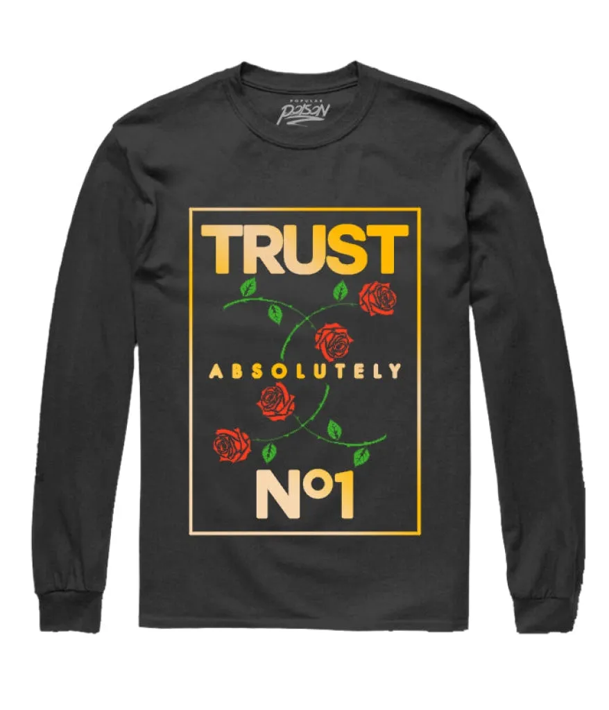 TRUST NO.1 ROSE LONG SLEEVE TEE