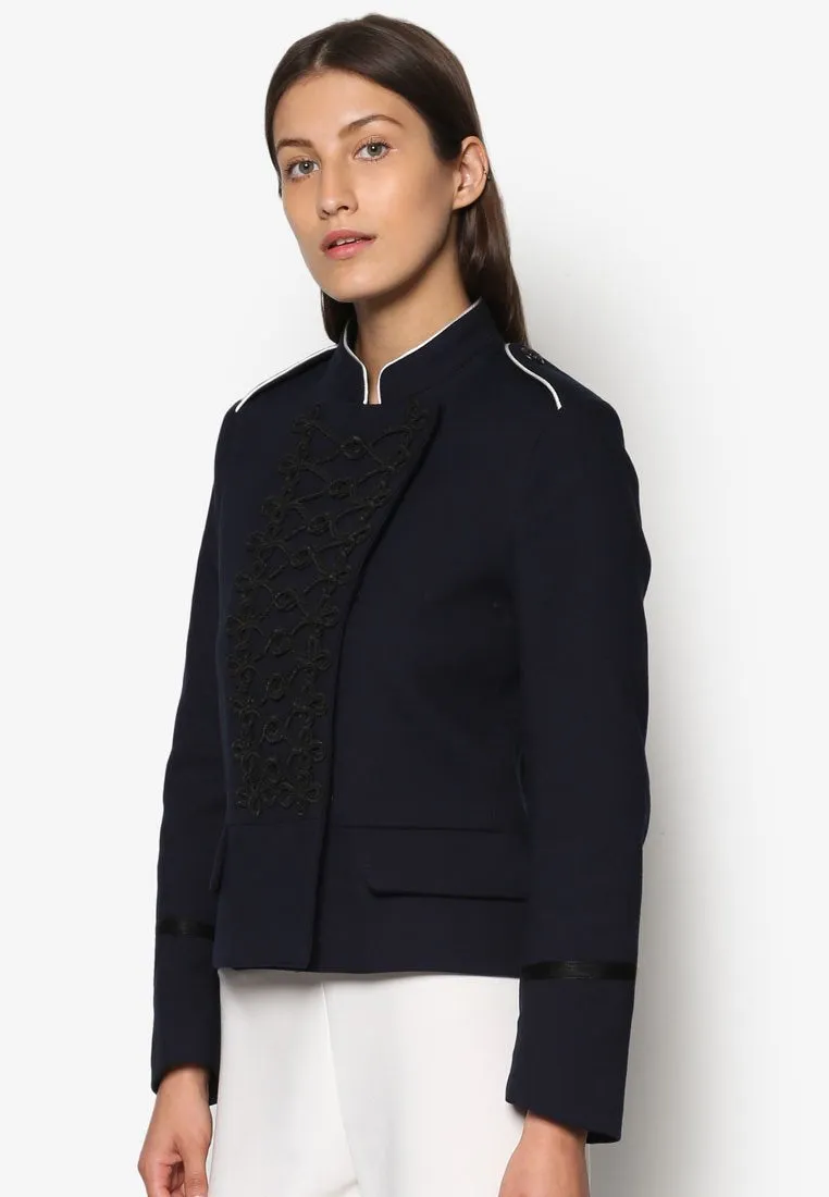 Velvet Trendy Blazer