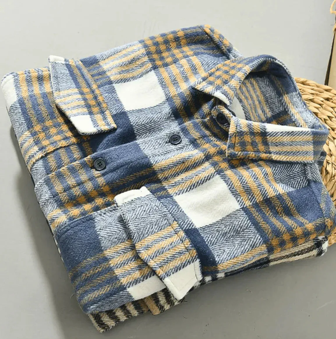 Vera | Trendy Men's Flannel Shirt
