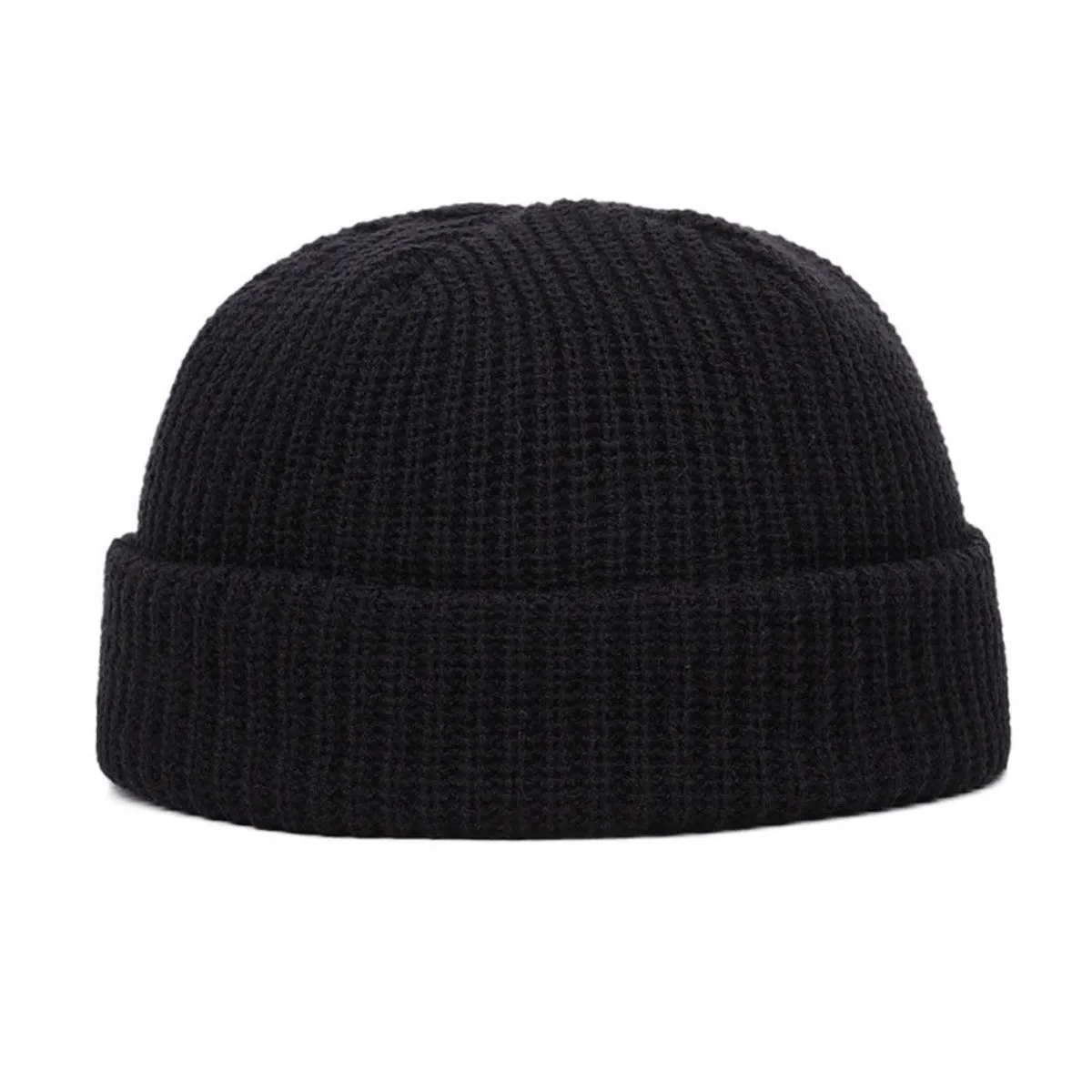 Wool Knitted Skull Cap Beanie