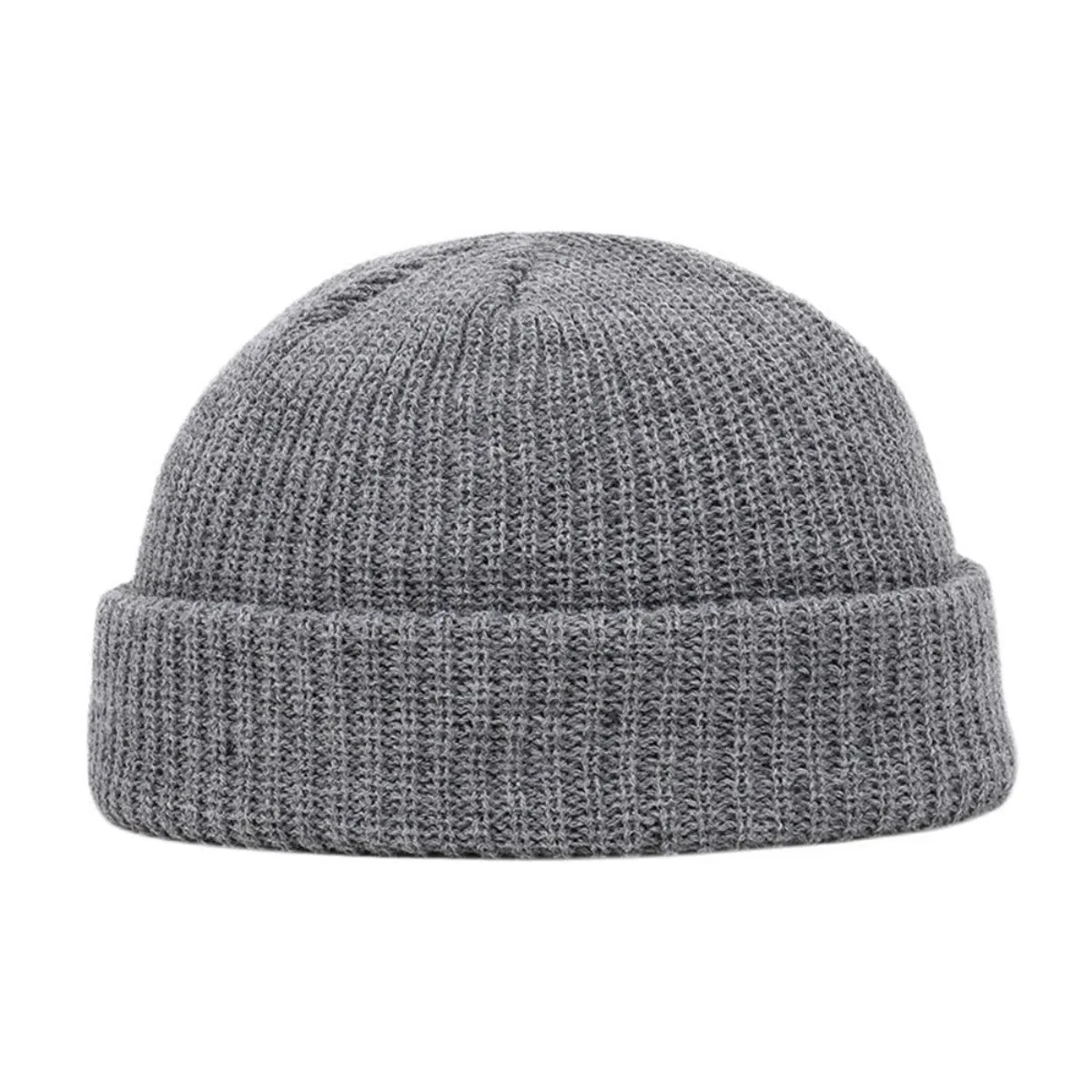 Wool Knitted Skull Cap Beanie