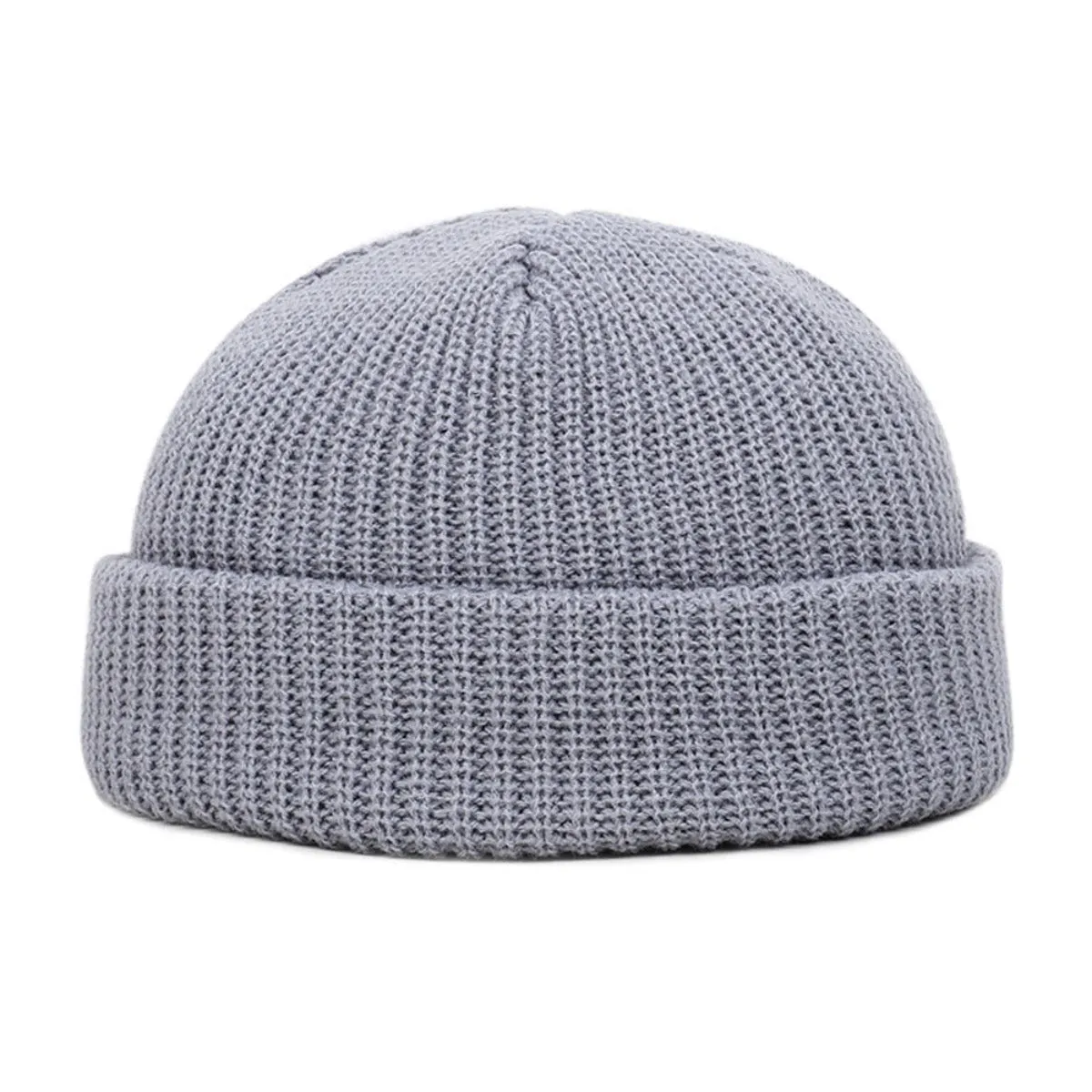 Wool Knitted Skull Cap Beanie