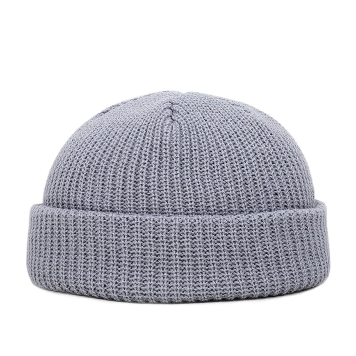 Wool Knitted Skull Cap Beanie
