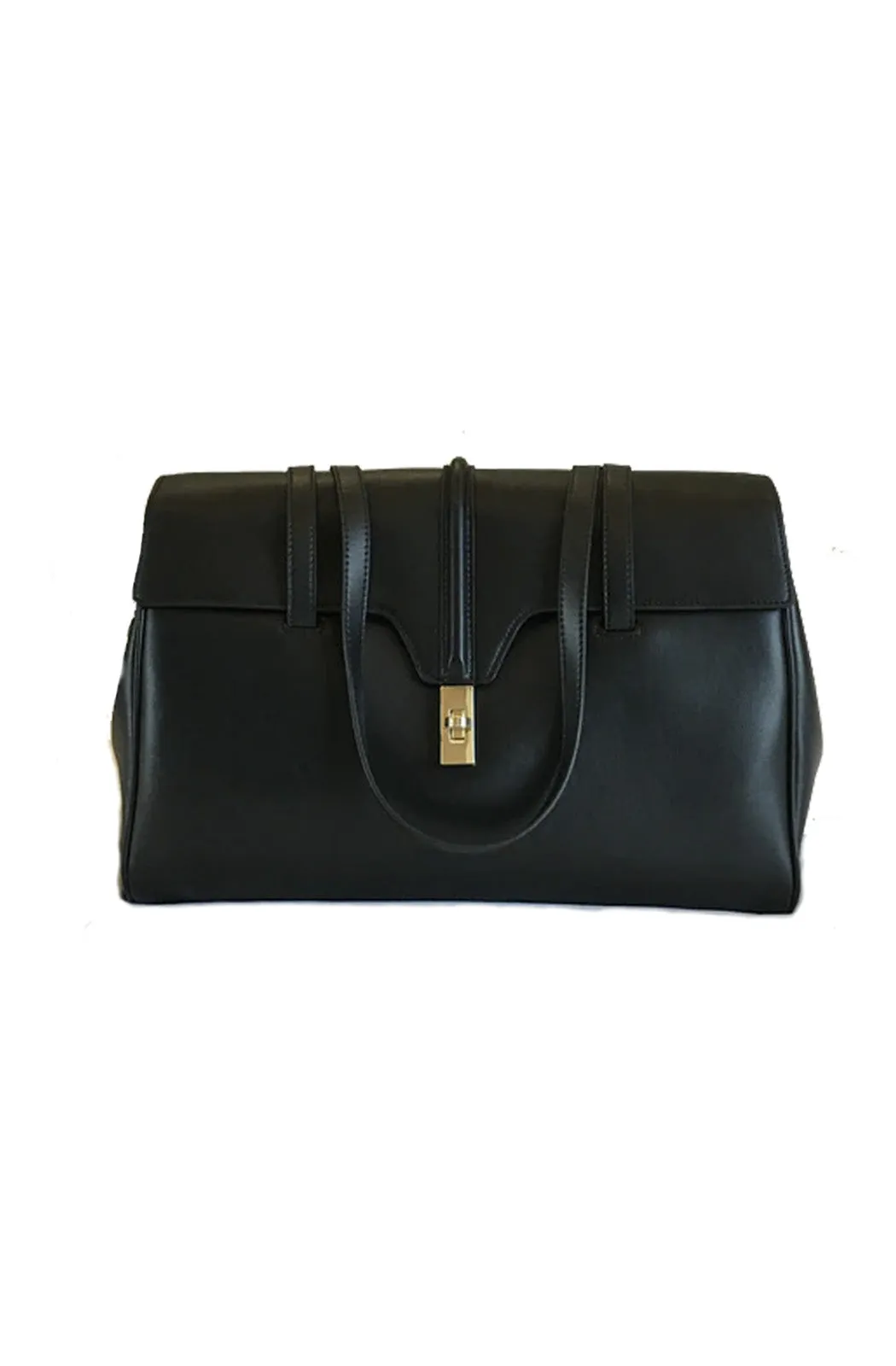 XL leather shoulder bag