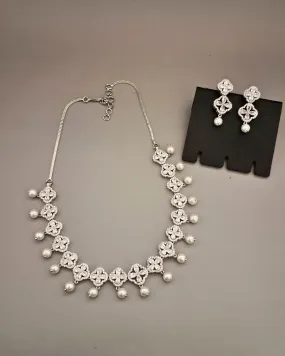 Zevarly Emiliya AD Necklace Set